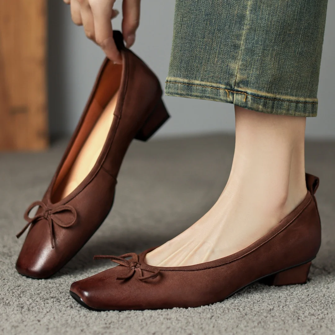 Saashi Plus Size Winter Pumps