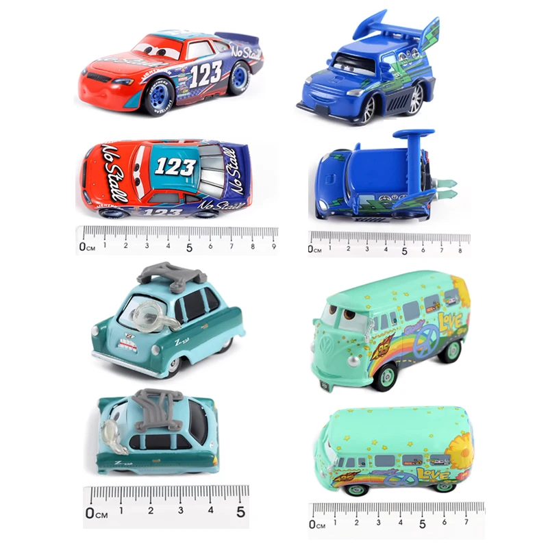 Disney Pixar Cars 2 3 Metal Diecast Car Toy 1:55 Lightning McQueen Jackson Storm Vehicle Model Toy Boy Holiday Gift diecast model cars