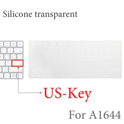 Rainbow Gradient Silicone Keyboard Cover - Protective Skin (US - Key - A)