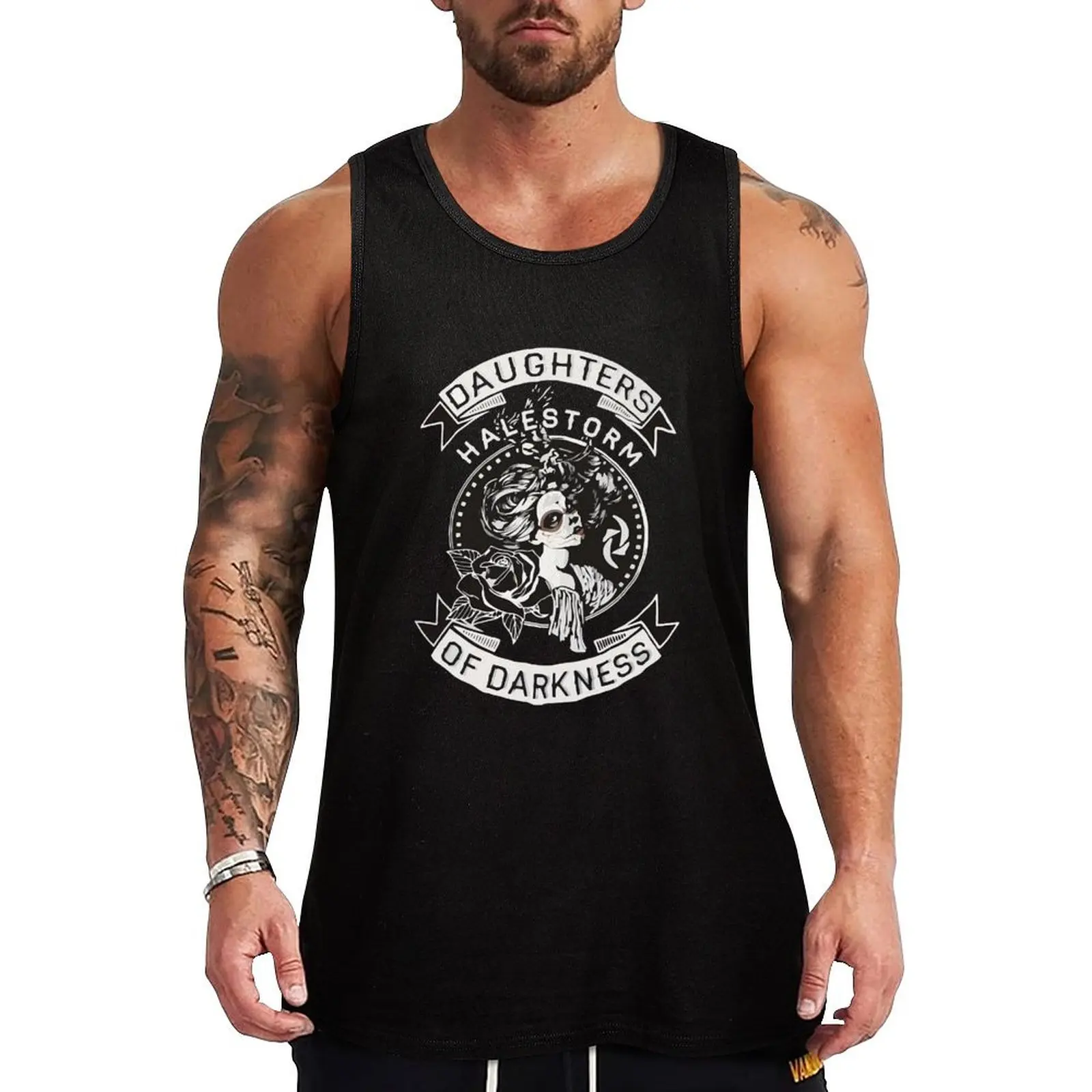 cidro-Halestorm-band-turu Tank Top sleeveless jackets gym clothing men Men's summer t-shirt