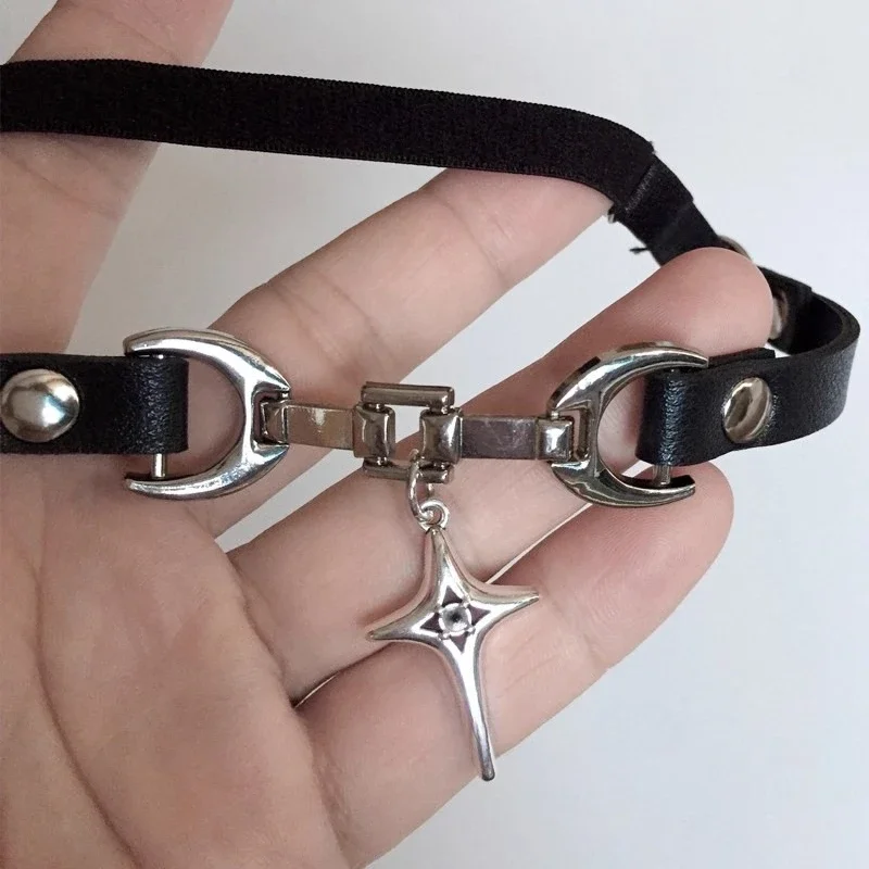 2025 Punk Y2K Charm Grunge Anhänger Pu Leder Sexy Halsband Vintage Halsketten Für Frauen Spice Girls Goth Schmuck Zubehör Geschenk S408Fc21Bc4C443D290De54D04053625Ba