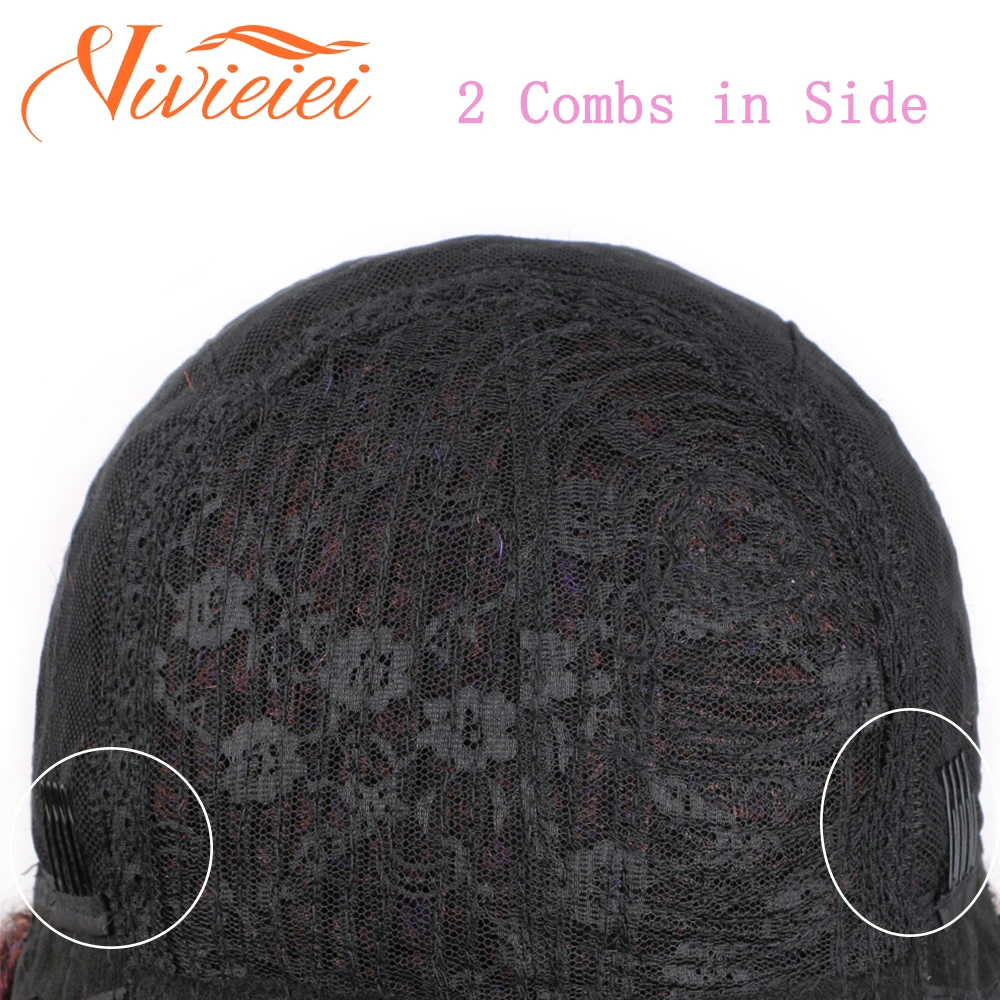 Afro Curly Dreadlock Wig Short Twist Synthetic Braided Wigs Ombre Synthetic Wigs for Black Women