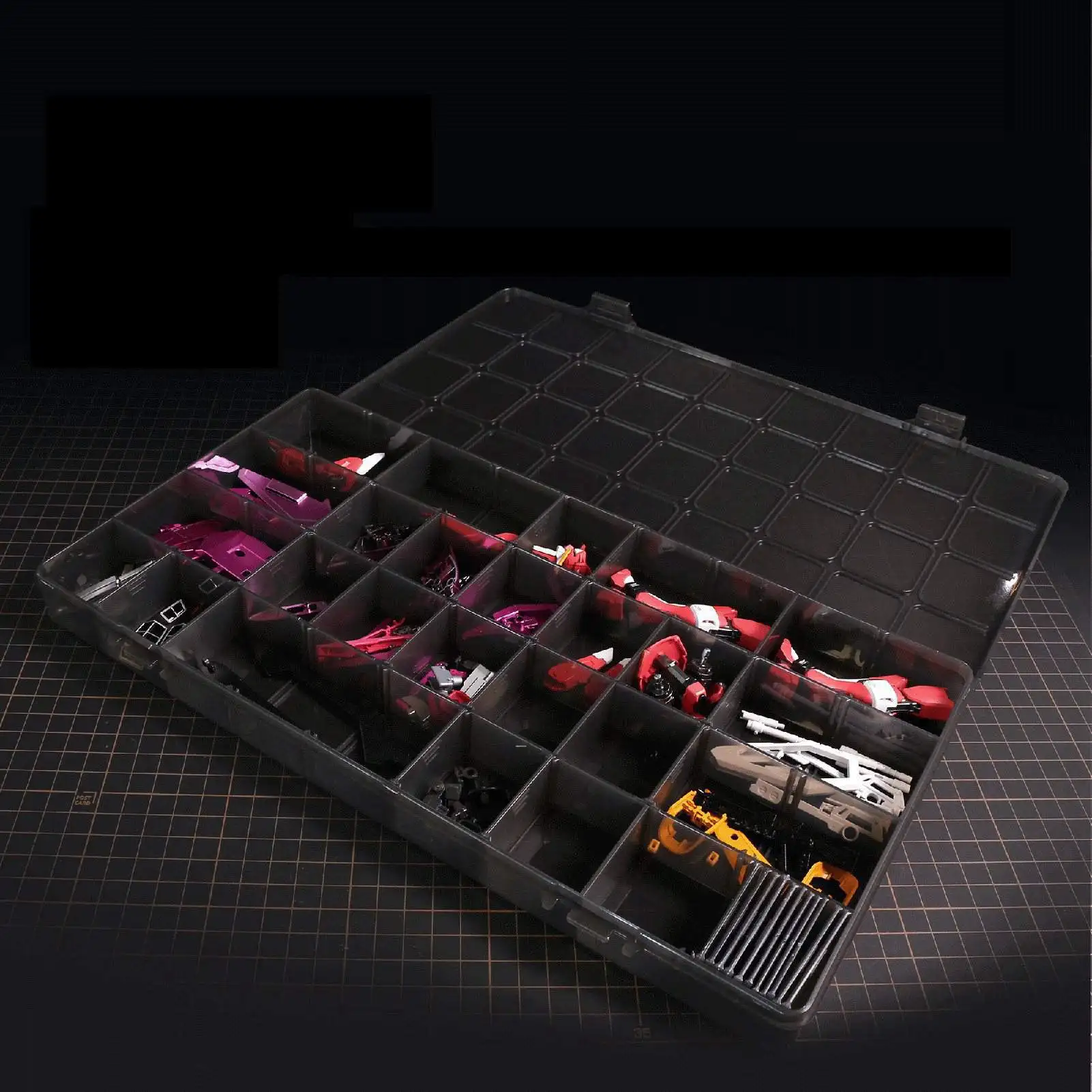 DSPIAE BOX-6 36 MODULAR STORAGE BOX Home Office Storage Black 3