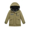-30 Degree 2025 Russian Winter Children Down Jacket For Boy Thick Warm Waterproof Teenage Boy Outwear Coat 5-16 Years Kids Parka 1