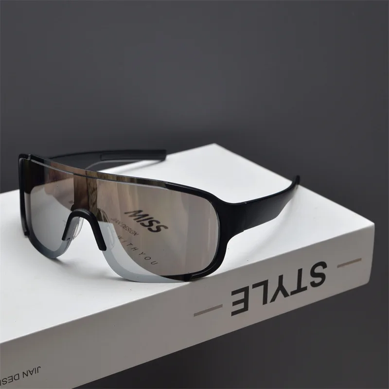 Ski-Kletterbrille Fahrradbrille Sonnenbrille für Herren UV400 Schutzbrille Sport MTB Outdoor-Brille Fahrradbrille für Damen Farbige Reitbrille – Detail 17