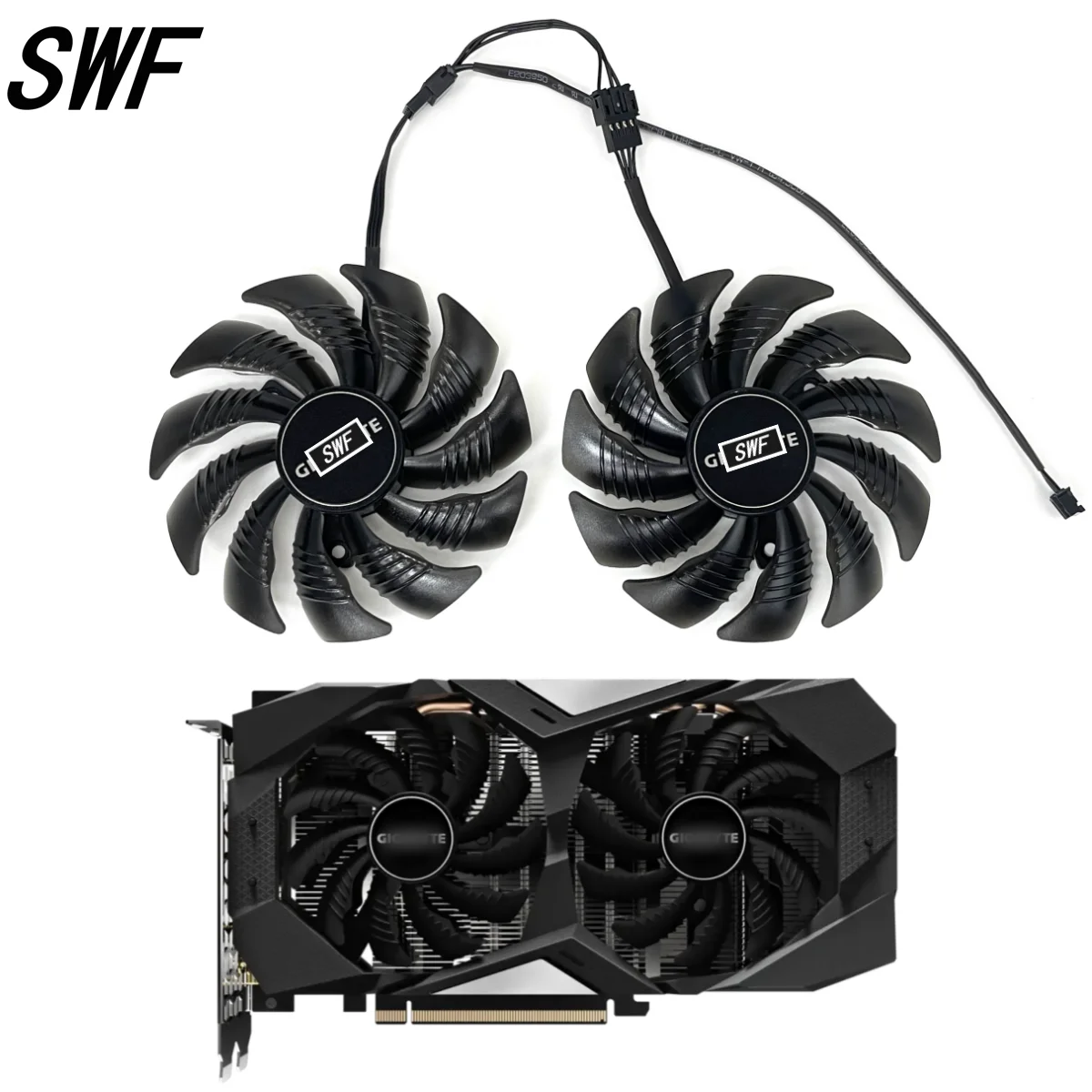 Ventilador de Refrigeração para Gigabyte Gtx 1650 1660 1660 ti Super Rtx 2060 Ventiladores de Placa Gráfica 88 mm Novo T129215su Pld09210s12hh