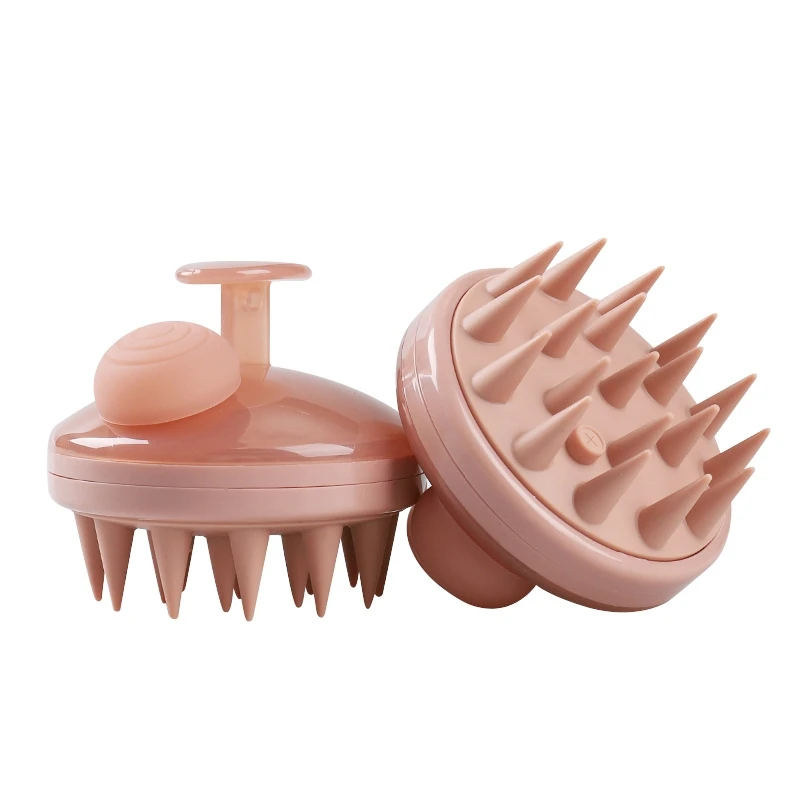 Silicone Scalp Massage Brush Shampoo Brush Hair Washing Comb Head Massager Bath Shower Brush Body Scrubber Salon Hair Care Tool