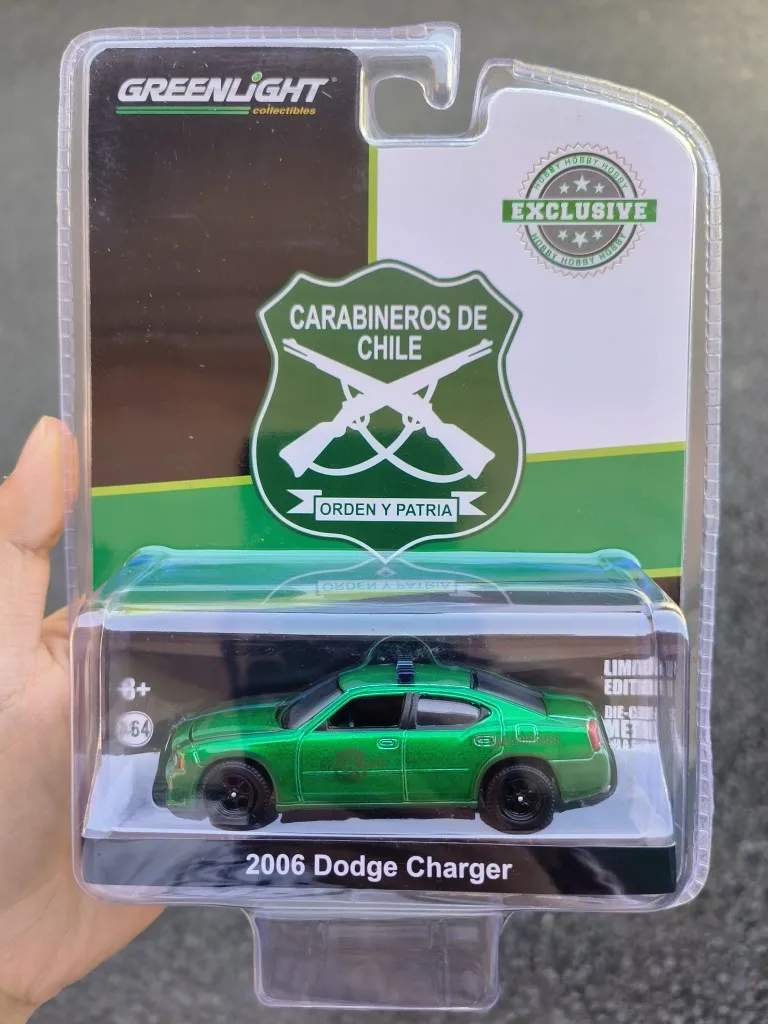 

GreenLight 1/64 2006 Dodge зарядное устройство Коллекционная версия металлическая литая модель игрушка подарок