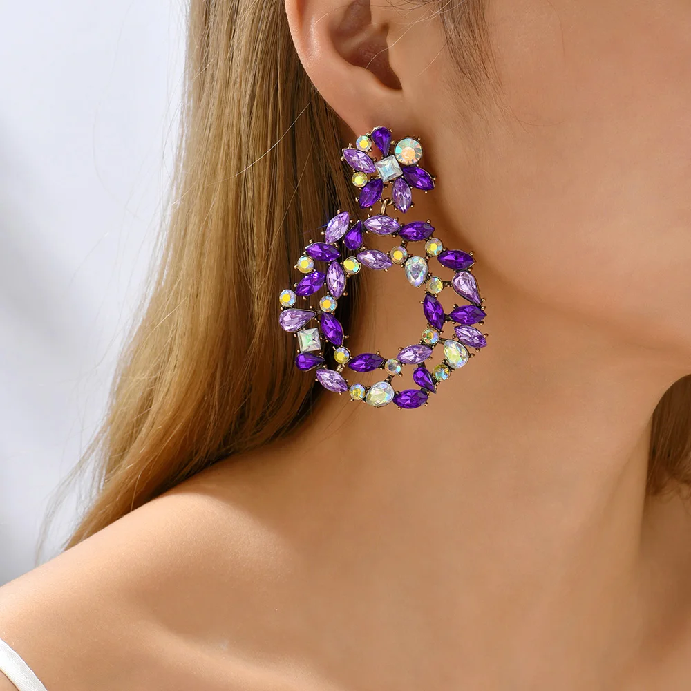 Juego De Aretes De Aro Chapados En Oro De 14 Quilates Para Mujer - Joyería Ligera Y Pequeña De Aros Gruesos - De Moda, Latón, No Es Una Piedra Preciosa