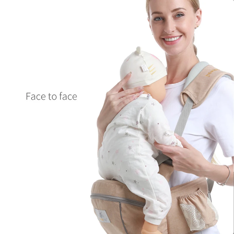 Ergonomic Baby Carrier Portable Infant Kid Hip Seat Waist Stool Sling Front Facing Kangaroo Baby Wrap Carrier For Baby Gear 6