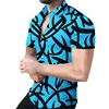 3D Men's Striped Printed Short Sleeve Shirt, Fashionable And Casual Loose Shirt, 2023 New Style. 4