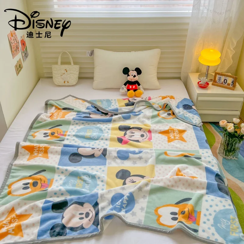 

Genuine Disney Mickey Mouse Blankets Cute Cartoon Daisy Lotso Winnie The Pooh Blankets for Beds Kids Kawaii Blanket