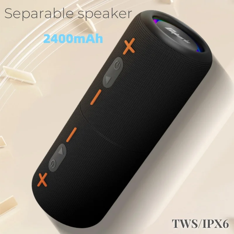 

40W High Power Camping Boombox Sound Column Creative Separable Caixa De Som Bluetooth Speakers Portable Super Bass Subwoofer TWS