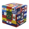 3x3x3 National Flags Magic Cube UV Print World Flags Puzzle Cube Global Earth Maps Mark Magico Cubo 3x3 For Children 2