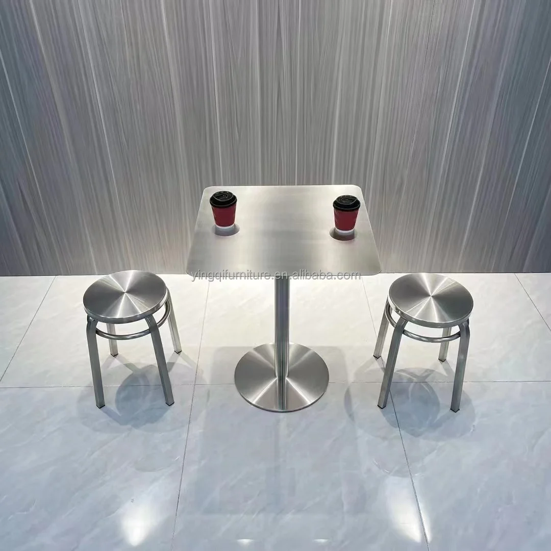 Hot Sale Stainless Steel Leisurely Chair For Coffee Shop Or Outdoor Camping