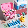 Doctor Set for Kids Simulation Doctor Nurse Role Play Dentist Accessories Toy Stethoscope Hospital Medical Kit Tool Box Toy Gift 3