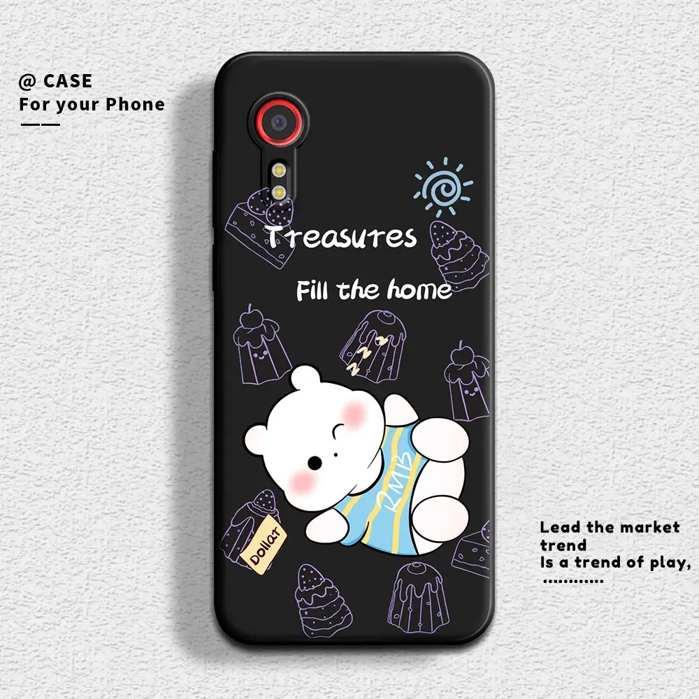 Charming Cartoon Panda Soft Silicone Protective Case