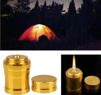 New Portable Metal Mini Alcohol Lamp Lab Equipment Heating Liquid Stoves for Outdoor Survival Camping Hiking Travel 2