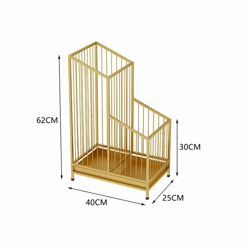 Umbrella Holder Umbrella Storage Rack Metal Umbrella Storage Rack Multifunctional Multiple Layers Strong Bearing Capacity Entryway Wet Umbrella Holder