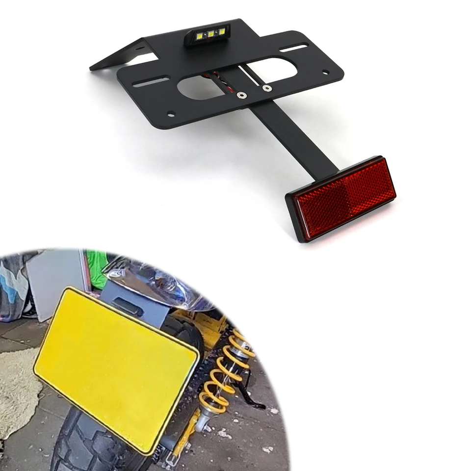 楽一番 1200 車＆バイク オートバイリアナンバープレートテールフレーム