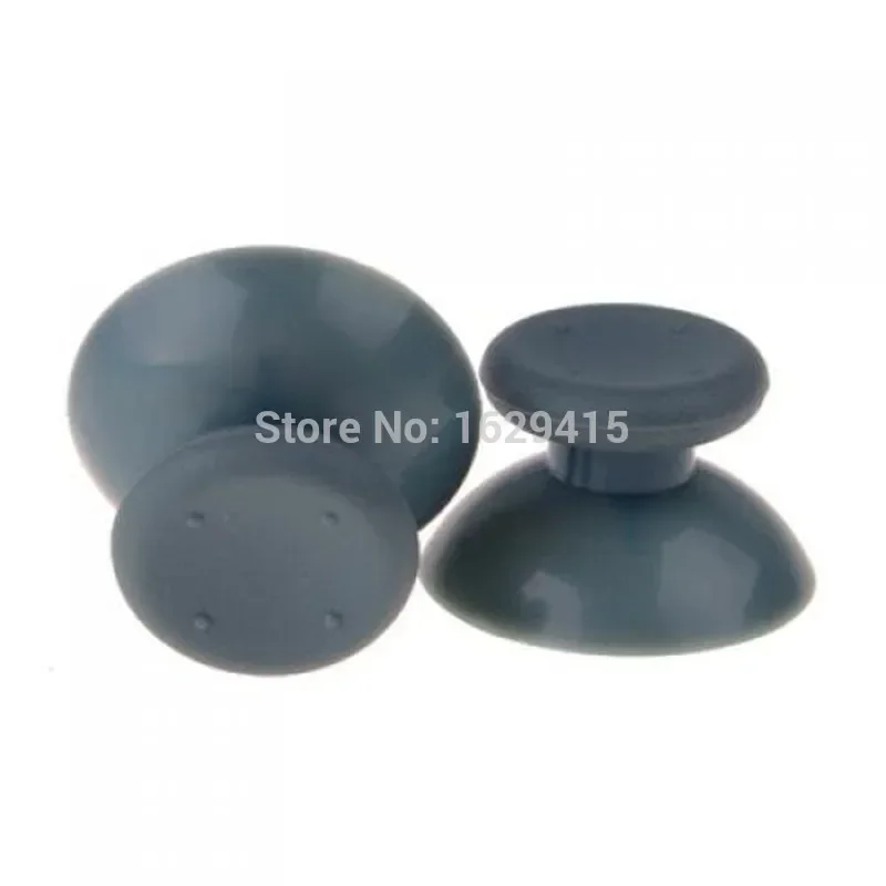 20 Cuffie In Gomma Per Joystick Analogico Xbox 360 – Tappi Levetta 3D Nero/Grigio