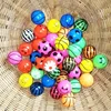 24PCS Bouncing Balls Funny Gifts For Kids Party Favors Rubber Vending Machine Toys Mixed Pattern Balle Rebondissante 32MM 2