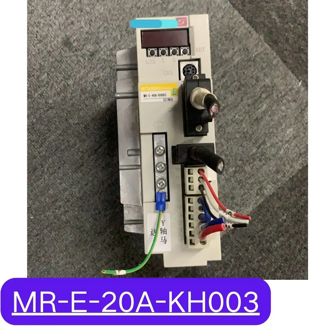 중고 MR-E-40A-KH003 서보 드라이버, 400W 테스트 OK, 빠른 배송