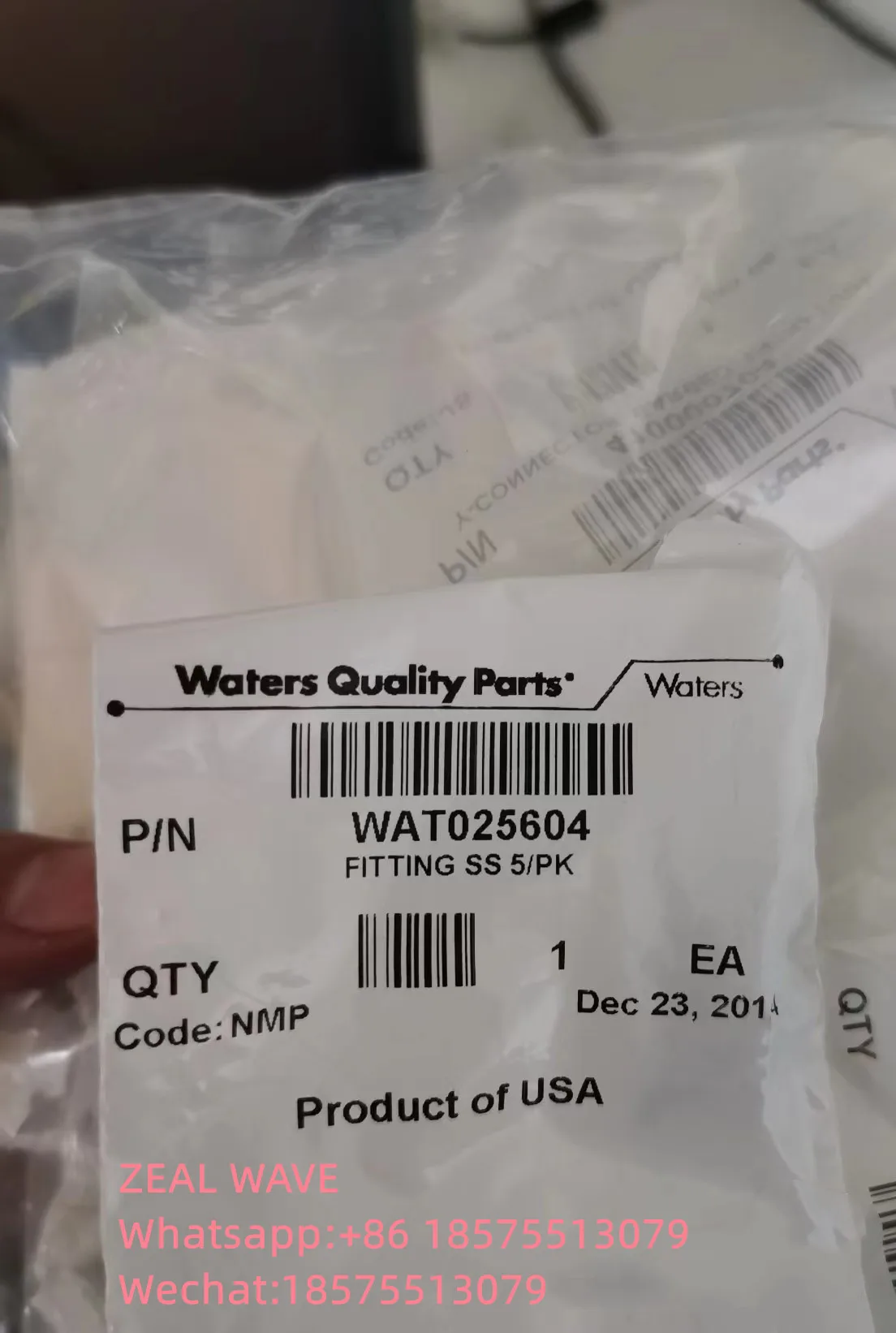 

Waters Stainless Steel Pipe Fitting, WAT025604 New Unopened