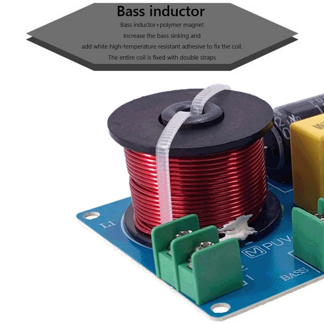 Crossover Audio 2 Vie Alti+ - Divisore Di Frequenza HiFi Per Altoparlanti Da Scaffale - Foto 10