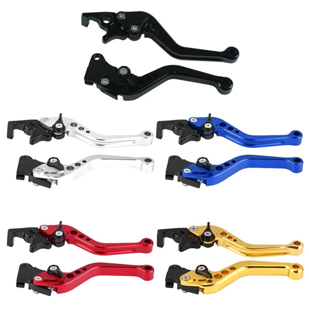 

Рычаг сцепления, набор рычагов тормоза, складные рычаги, аксессуары для мотоциклов, запчасти, алюминиевый сплав, многопозиционные Регулируемые Рычаги