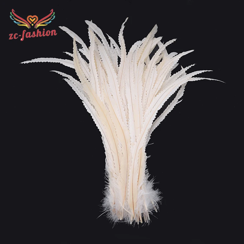 The new unique 35-40cm (14-16 inches) dyed cock tail feather trimming 20-50PCS DIY Indian hat and clothing decoration 1