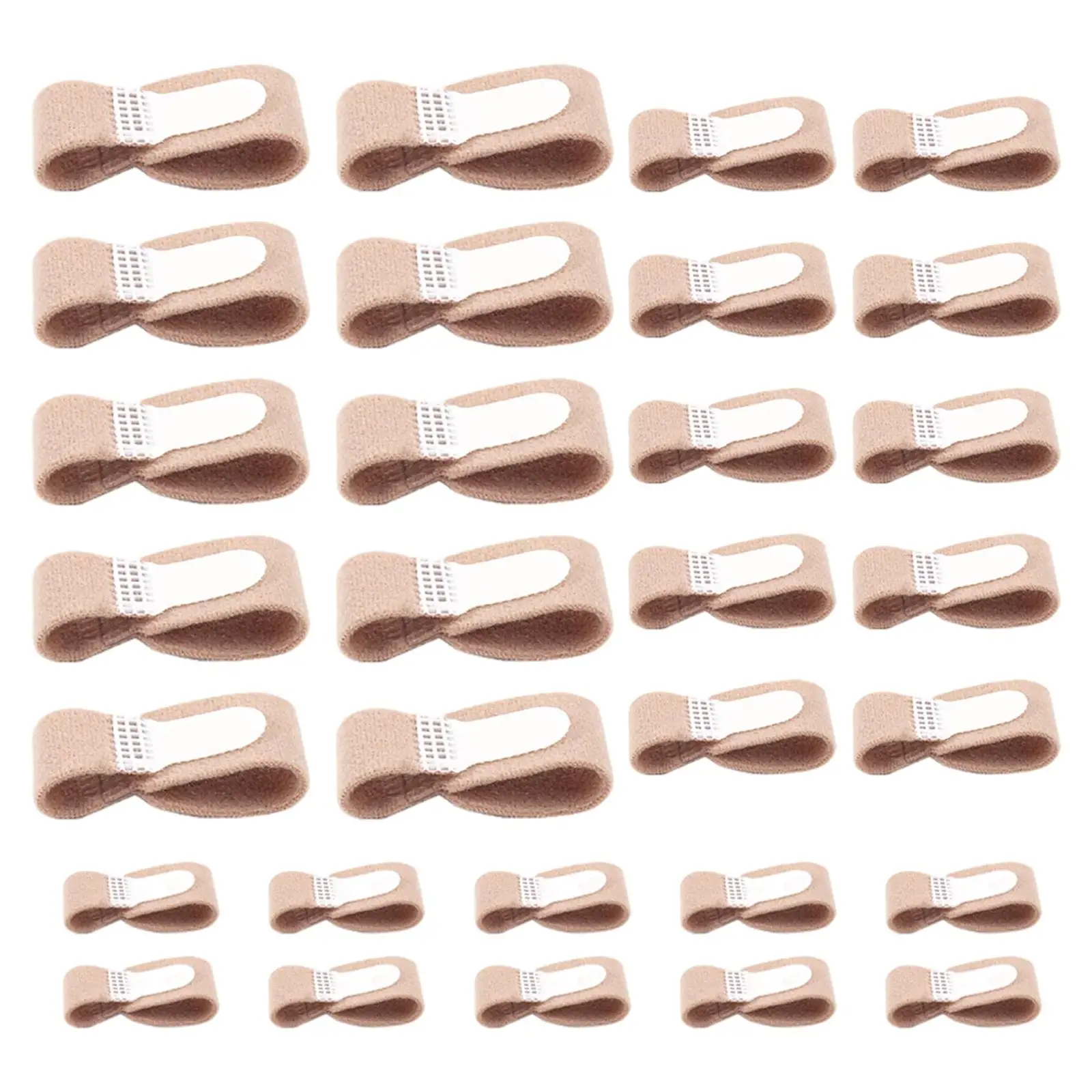 Pack-10 Finger Wraps Effective ,Easy to Use for Hammer Toe Elastic