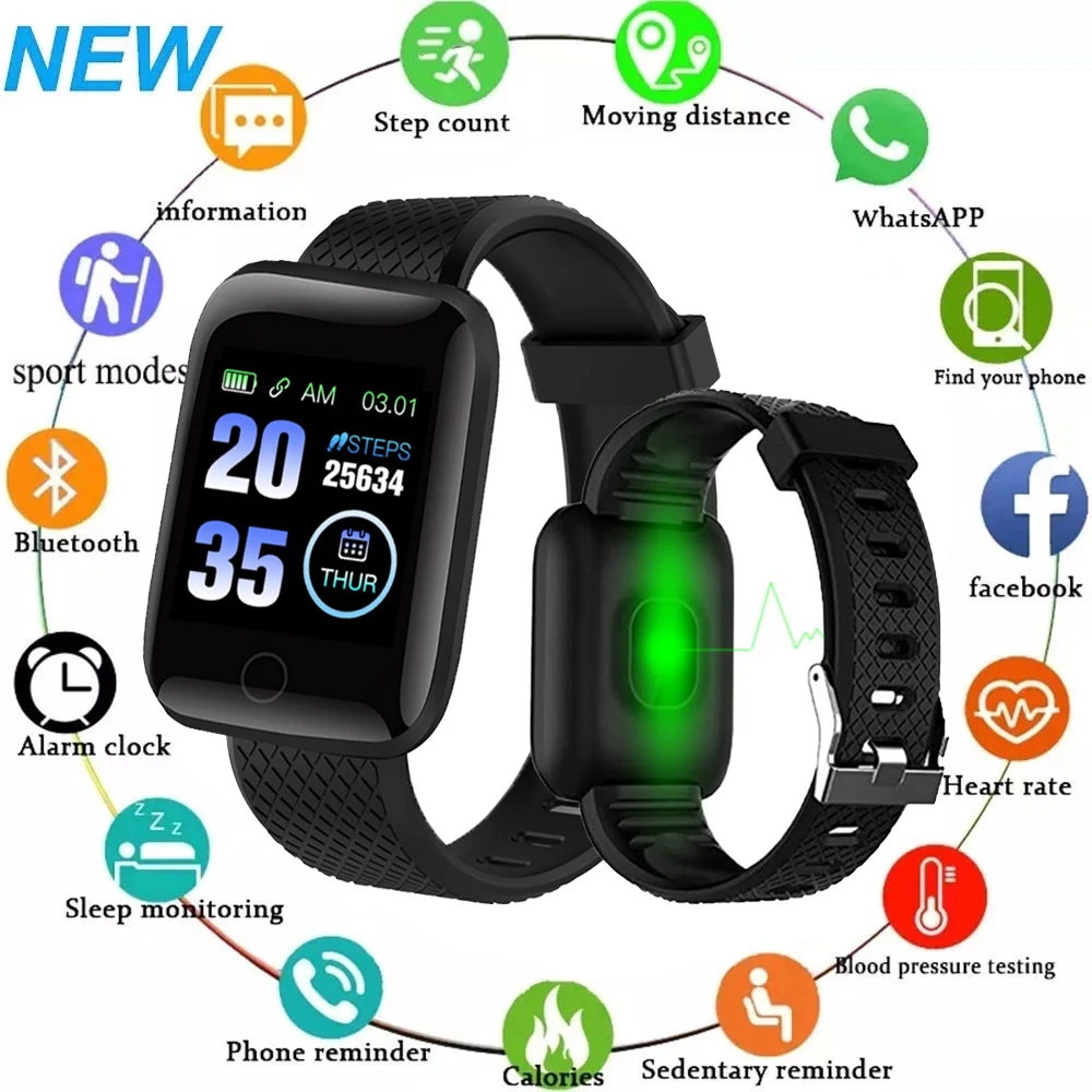 2022 Smart Watch Uomo Donna Smart Bracciale Smartwatch Impermeabile Smart Touch Screen Bracciale Inteligente Per Cinturino Apple Watch