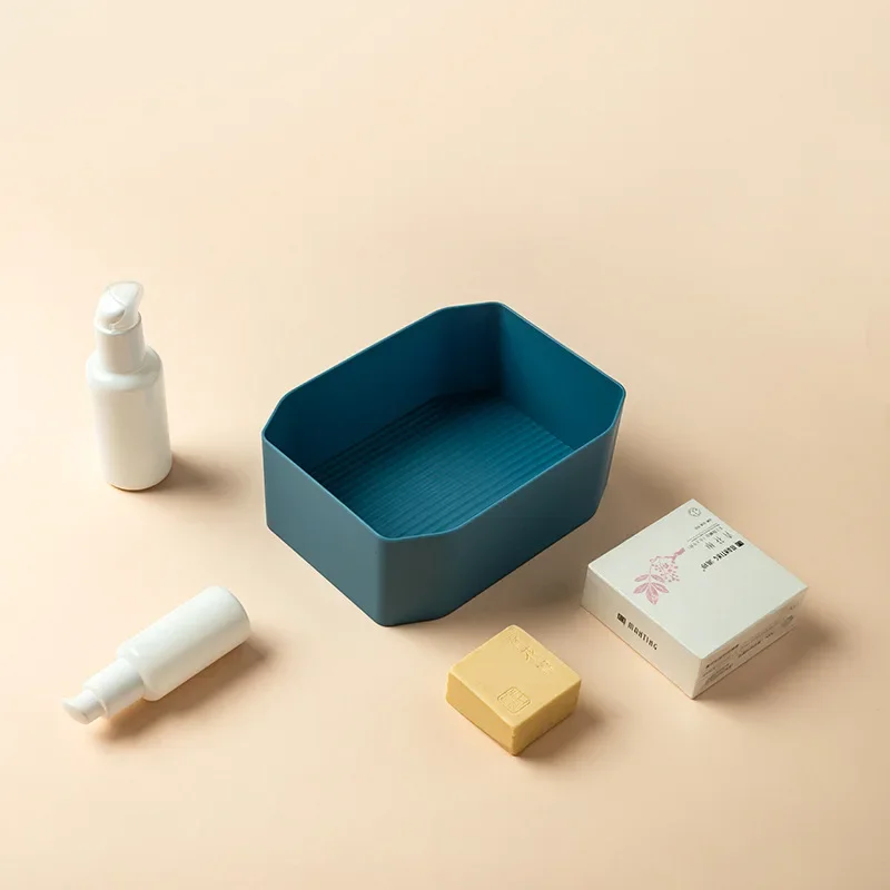 

Desktop Storage Box Household Dustproof Plastic Snack with Lid Storage Organizing Box Dormitory Storage Box Jewelry Organizer
