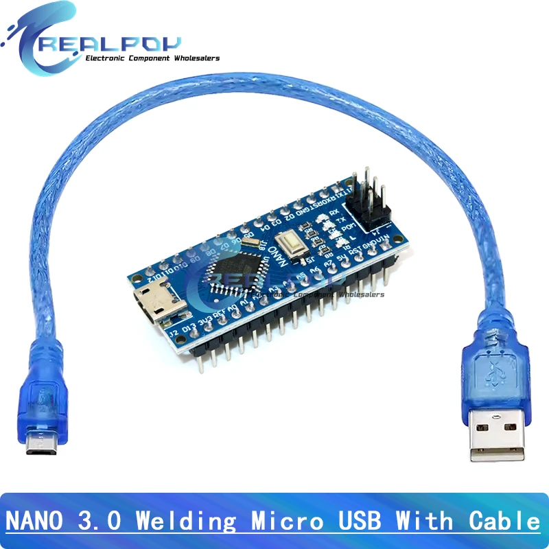Enhanced Product Title:  
Universal USB Nano Controller with Bootloader - CH340 Driver, 16Mhz ATMEGA328P, USB Cable Included
