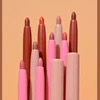 20 Colors Matte Lipstick Pen Nude Pink Matte Solid Lip Gloss Waterproof Long Lasting Lipstick Pencil Lip Liner Pen Lip Makeup 2