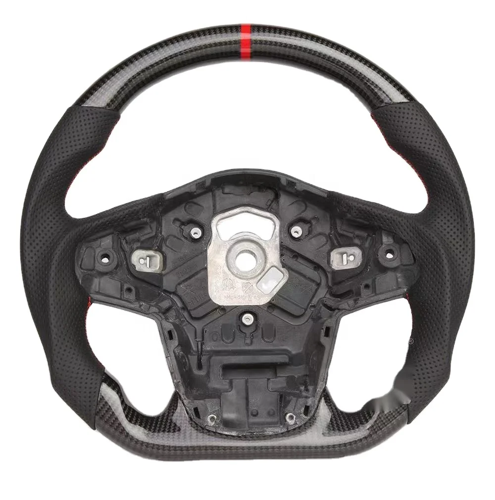 

Real Carbon Fiber LED Performance Steering Wheel for Supra A90 A91 B58 2019 Car Steering Wheel