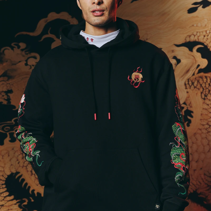 Рисунок 3 - Толстовка с капюшоном в китайском стиле