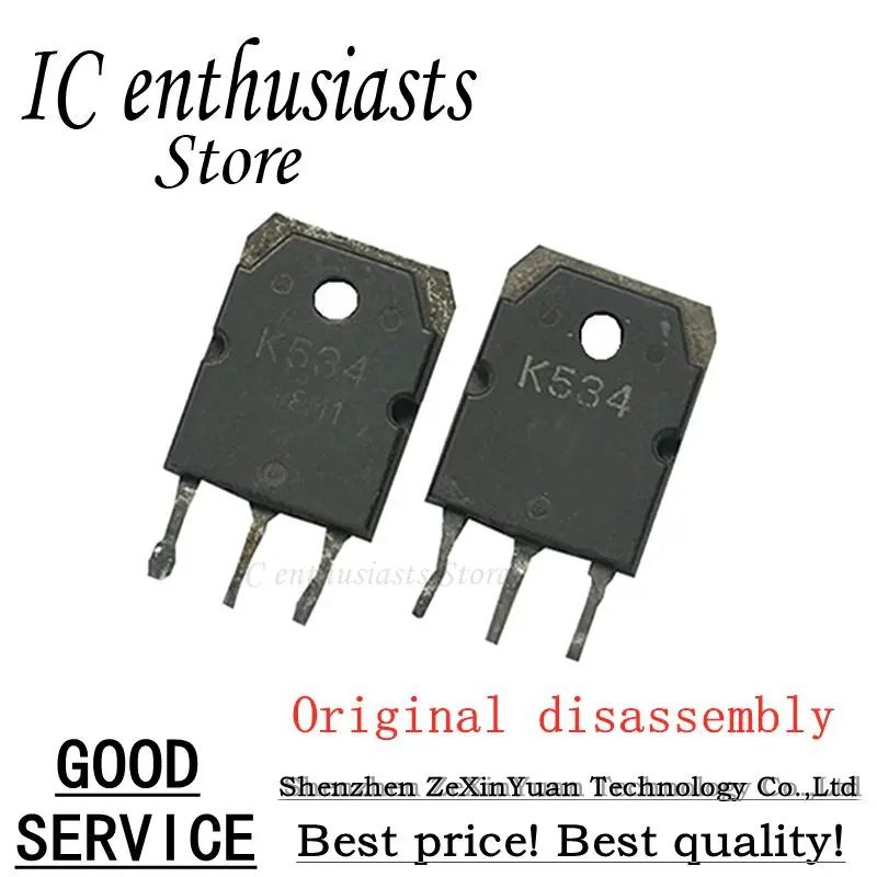 

5PCS 10PCS 2SK534 K534 800A 5V TO-3P Original disassembly