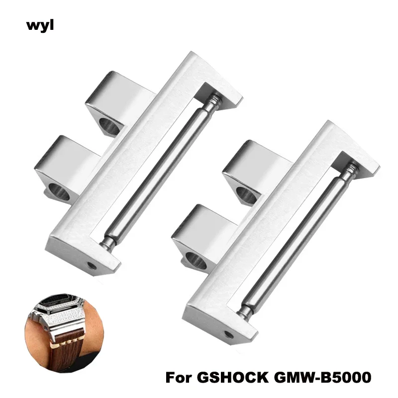 Vendita Calda Refit Cinturino Connettore Per Casio Gshock Gmw-B5000 Adattatore In Acciaio Inossidabile 21Mm Nero Argento Oro
