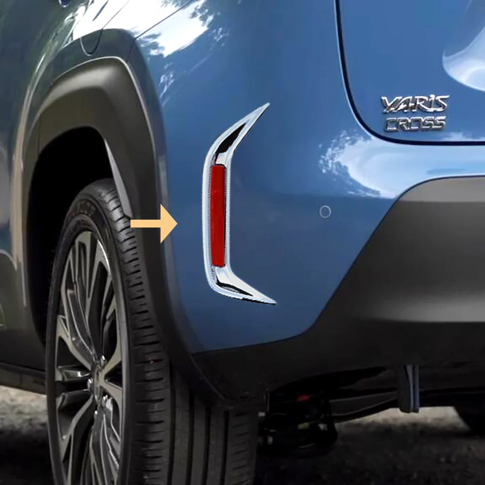 

Хромированный задний противотуманный фсветильник для TOYOTA YARIS CROSS 2021 2022