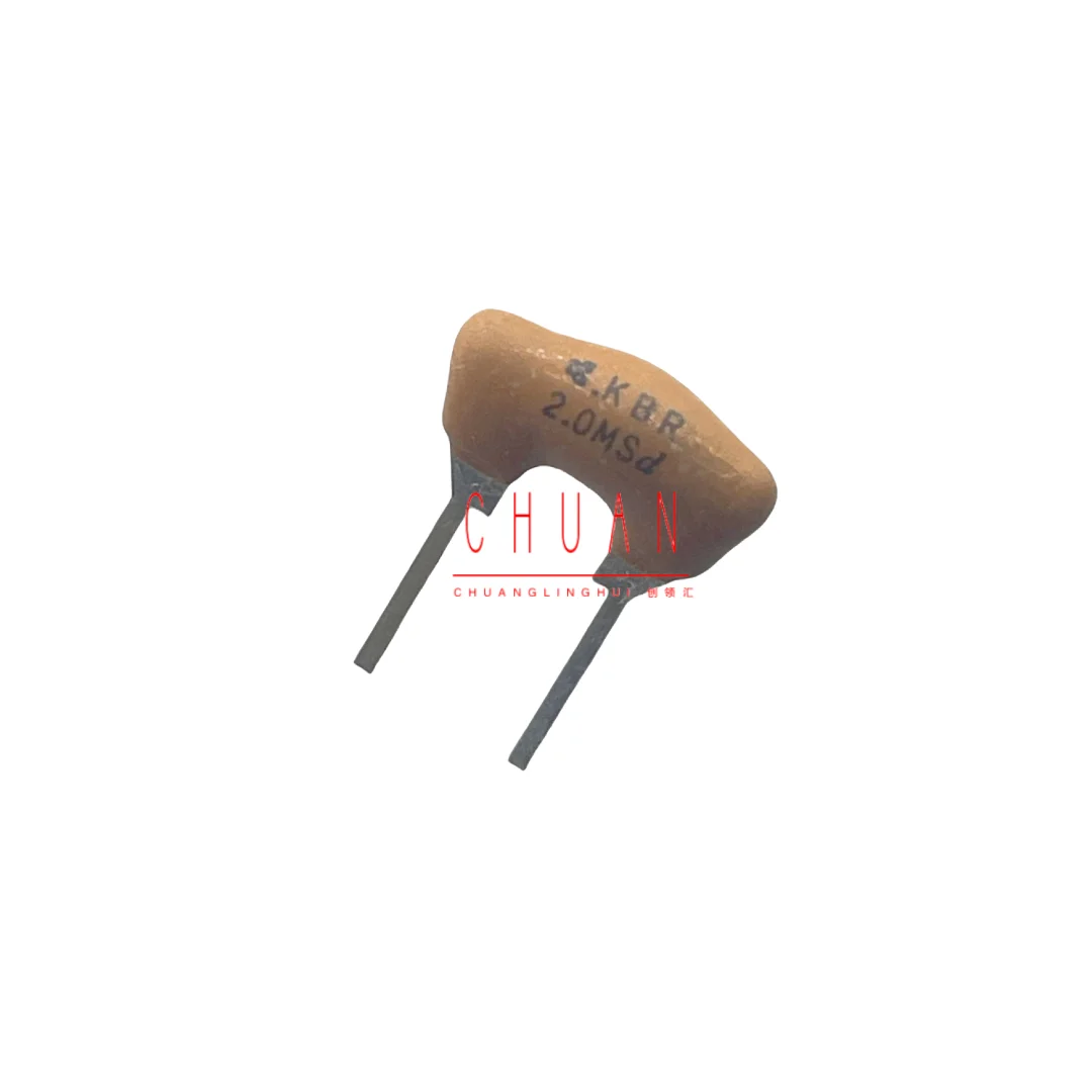 10pcs/ 2M imported ceramic crystal KBR-2.0MS 2.000MHZ 2MHZ 2M 2 pin resonator