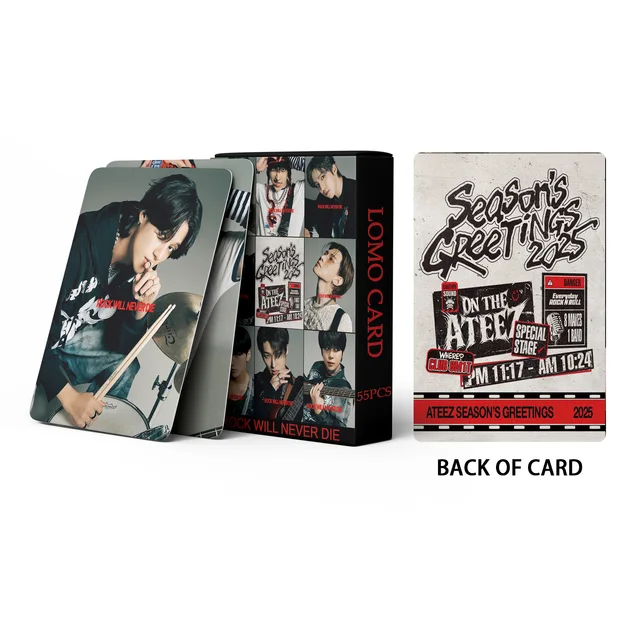 ATEEZ - ATEEZ 2025 サウンドチェック トレカ ポストカード セット Ateez Photocard 