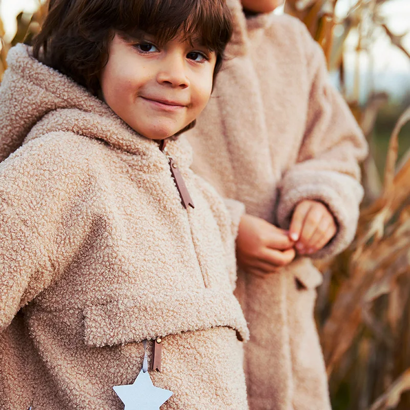 Blusa Teddy Bear casaco inverno Infantil De Pelo