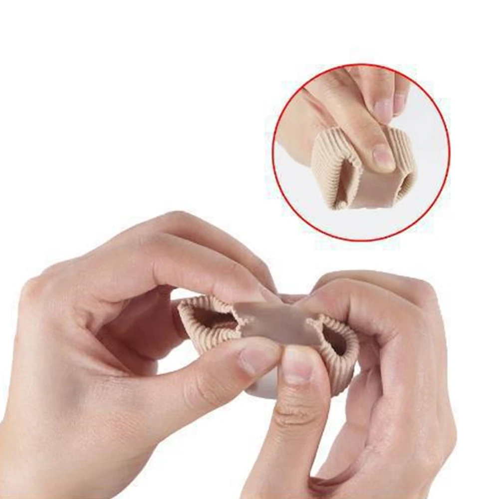 1/2 PCS Silicone Toes Separator Bunion Bone Ectropion Adjuster Outer Appliance Foot Care Tools Hallux Valgus Corrector Reusable