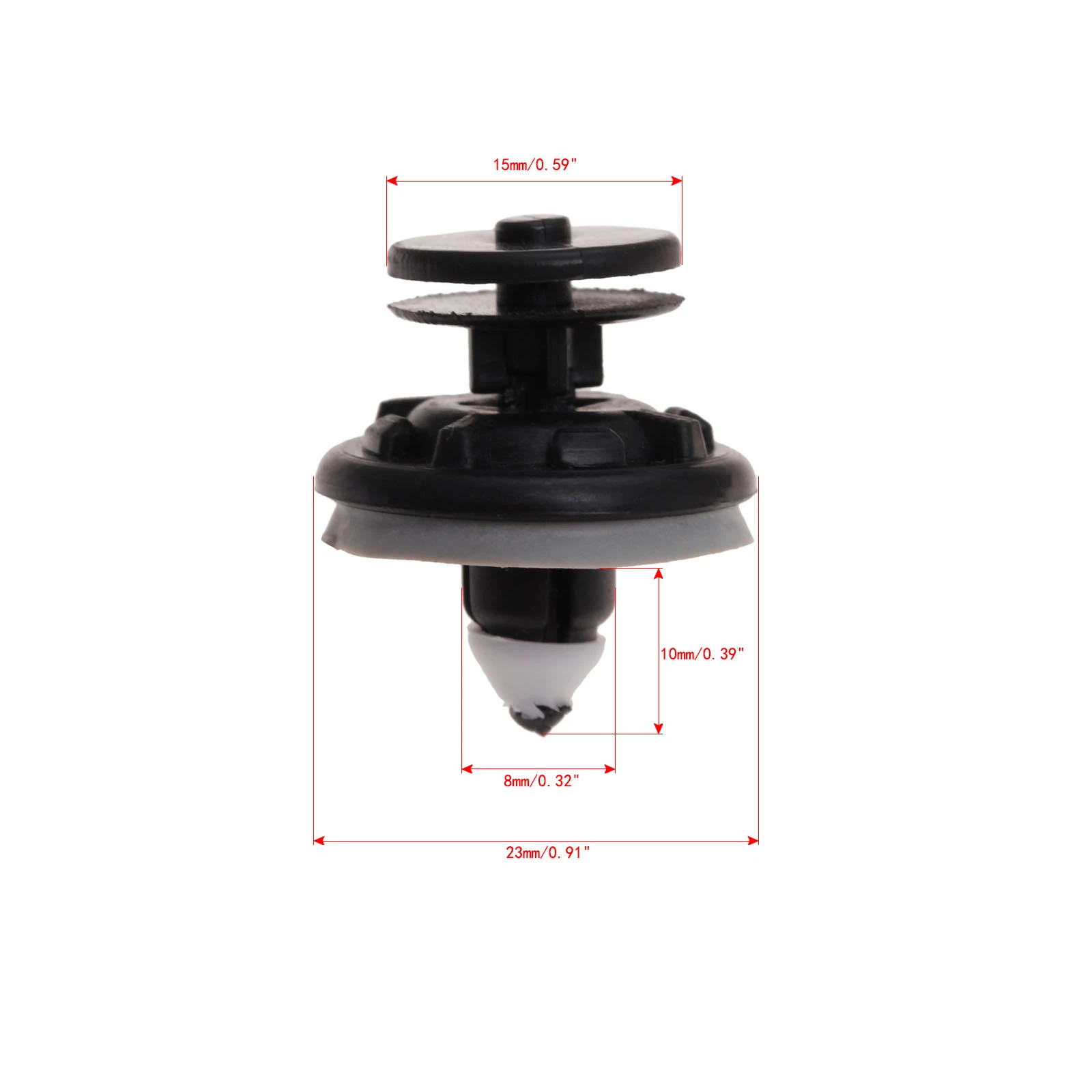 10pc Interior Door Trim Panel Card Clips 6q0868243 For Vw Volkswagen