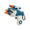 Shark Gun Ejection Soft Bullet Gun Children Safety Cute Toy Children Birthday Gift  Automatic Shell Ejection Soft Bullet Air Gun 5