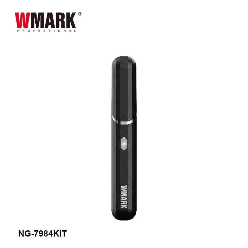 WMARK 면도기 전기면도기 면도기 남성 전동면도기 바디트리머 전기 면도기 면도기 전문가용 이중날 휴대용 수염 트리머 전기식 코털 트리머 방수 남성용 면도기 NG-7984 키트