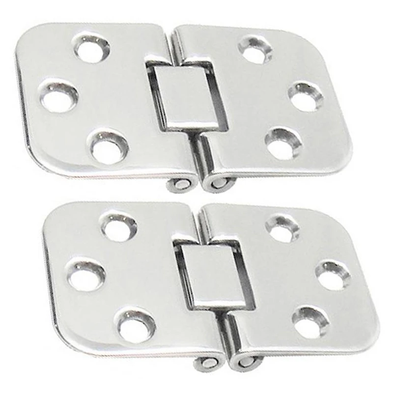 

2Pcs Marine Level Hinge Grade Stainless Steel Mirror Polished for Boat, Rvs, Marine