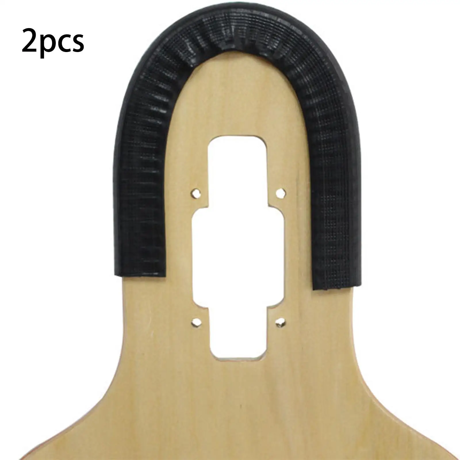 

2Pcs Skateboard Rubber Strip Anti Collision Protector Easy to Install Crash Strip Fashion for Longboard Kids Beginners Youth